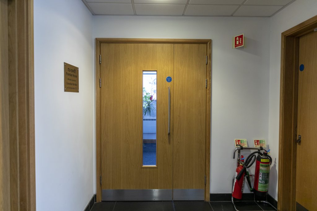 Internal fire doors